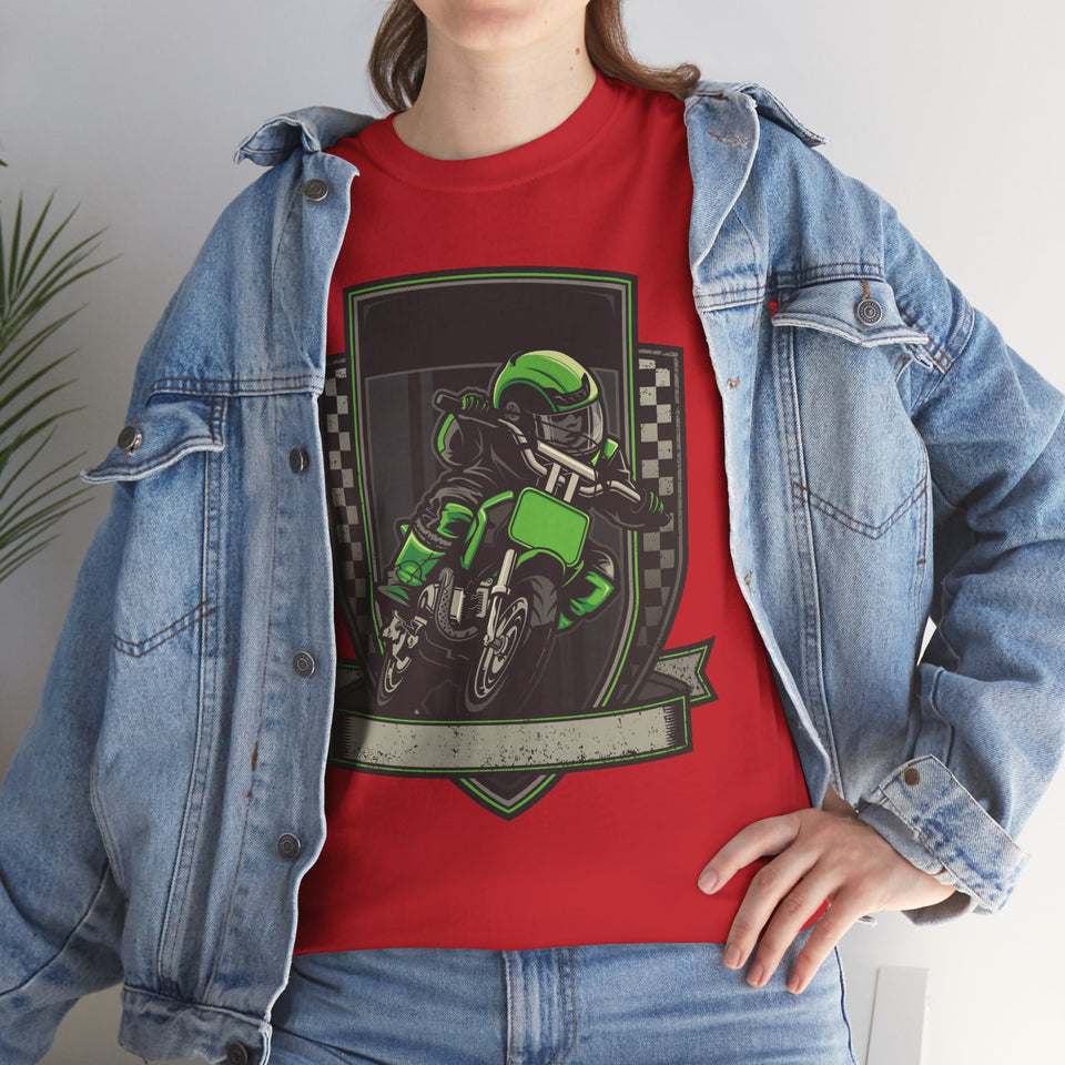 Racing Graphic Unisex Heavy Cotton Tee - Perfect for Motorsports Fans