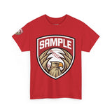 Unisex Heavy Cotton Tee - Eagle Baseball Graphic Design Shirt