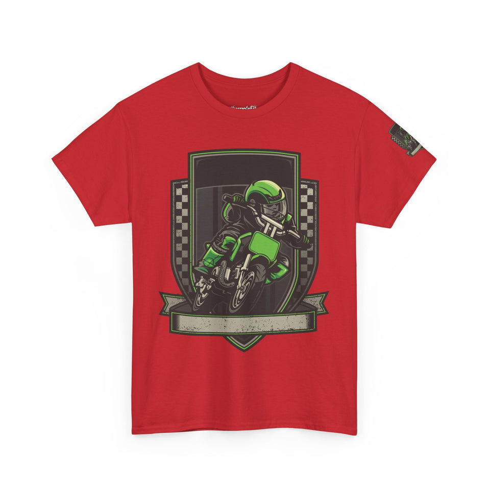 Racing Graphic Unisex Heavy Cotton Tee - Perfect for Motorsports Fans