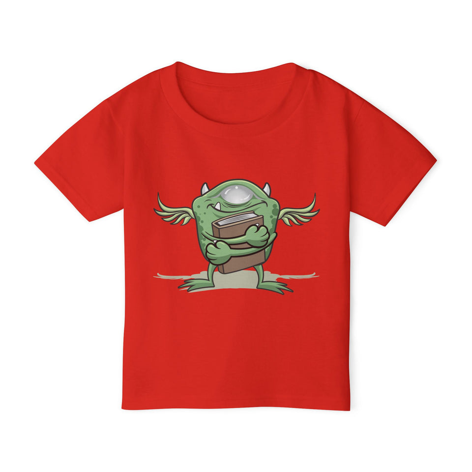 Fun Monster & Volleyball Toddler T-shirt - Playful Design for Little Adventurers