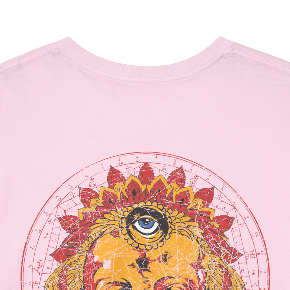 Vintage Skull Art Unisex Heavy Cotton Tee - Gothic Streetwear Fashion