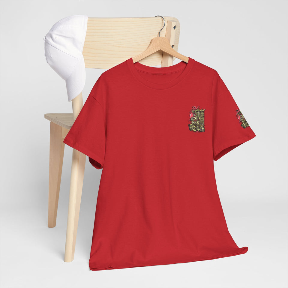 Vibrant Urban Art Unisex Heavy Cotton Tee – Street Style Graphic T-Shirt with Speaker Design