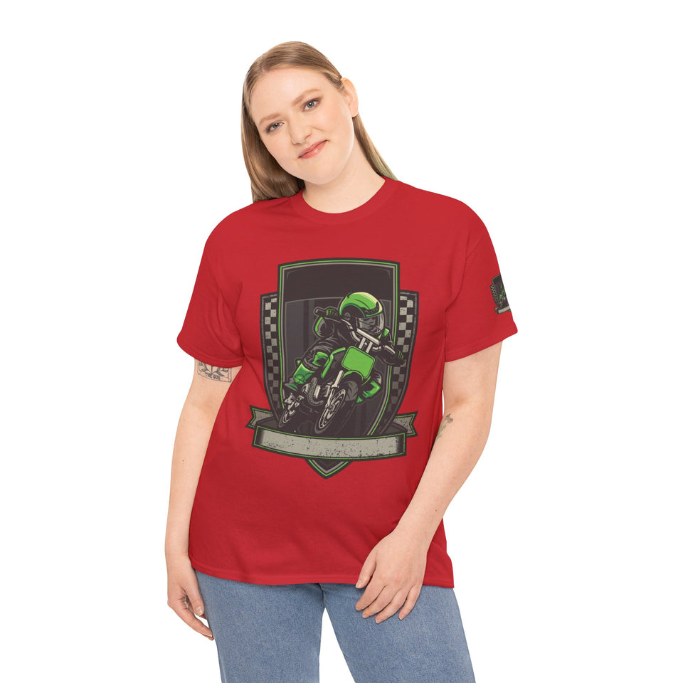 Racing Graphic Unisex Heavy Cotton Tee - Perfect for Motorsports Fans