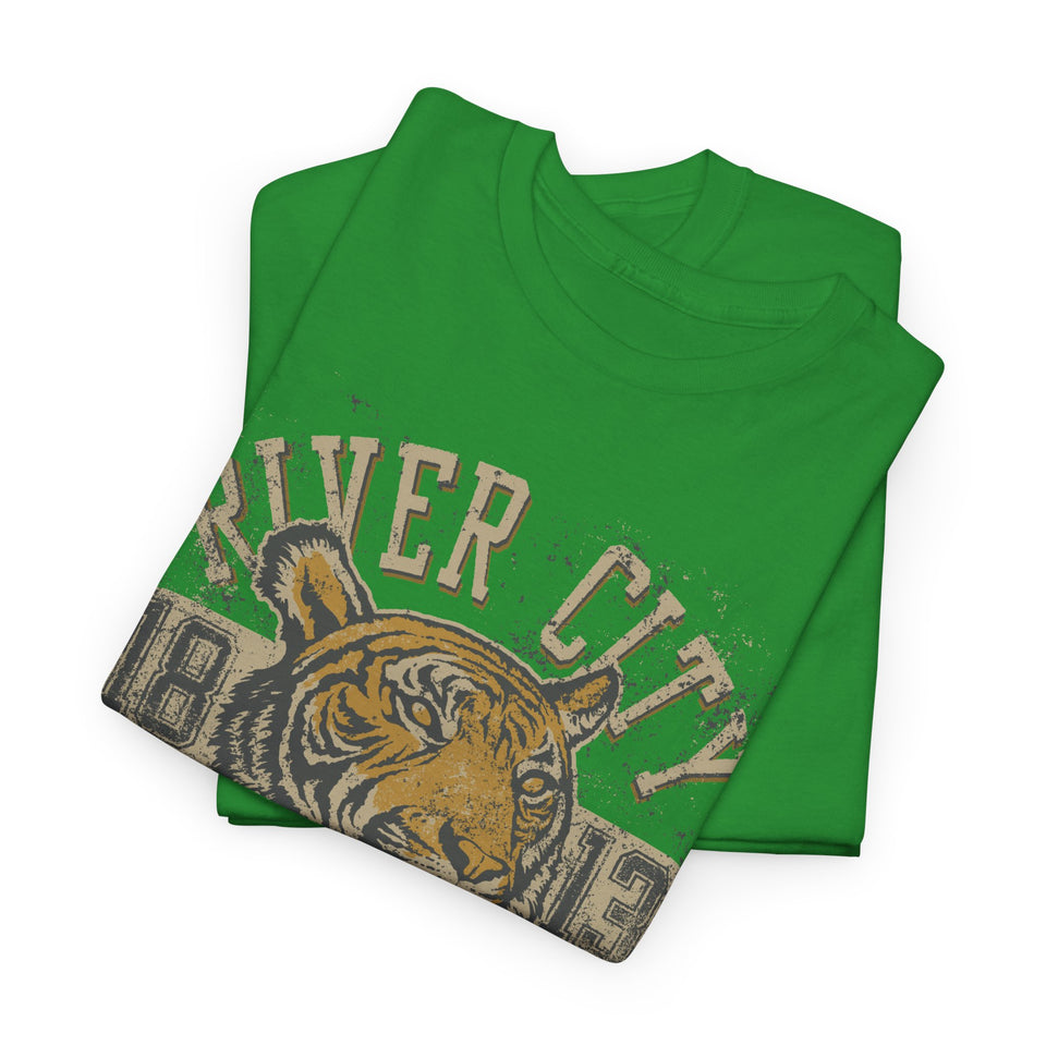 River City Tigers Graphic Tee - Vintage Style Unisex Cotton T-Shirt
