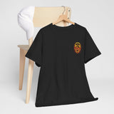 Bold Graphic Unisex Heavy Cotton Tee - Love & Roses Design