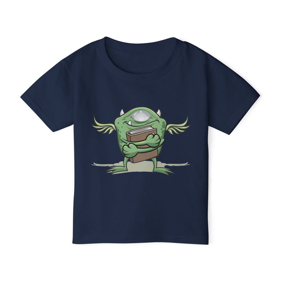 Fun Monster & Volleyball Toddler T-shirt - Playful Design for Little Adventurers