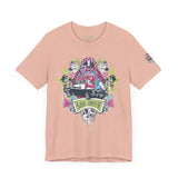 Retro Vibes Unisex Jersey Tee - Beach Cruiser Graphic
