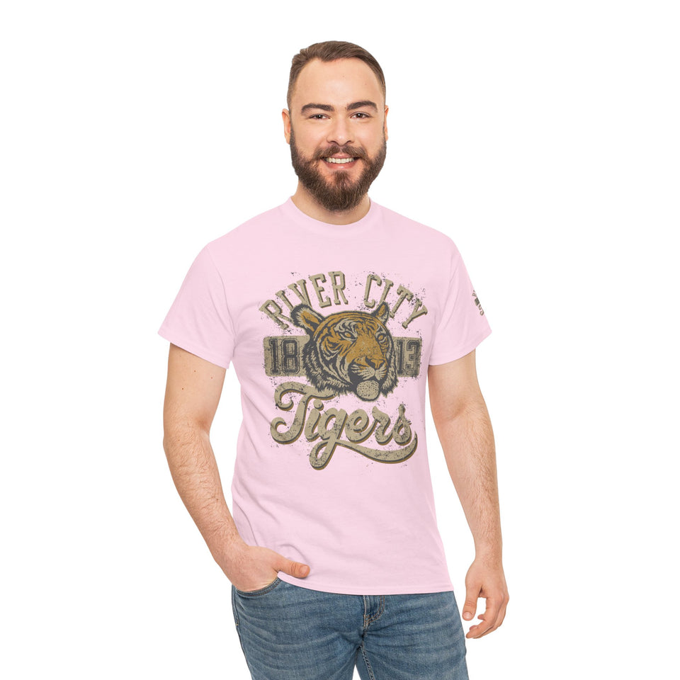 River City Tigers Graphic Tee - Vintage Style Unisex Cotton T-Shirt