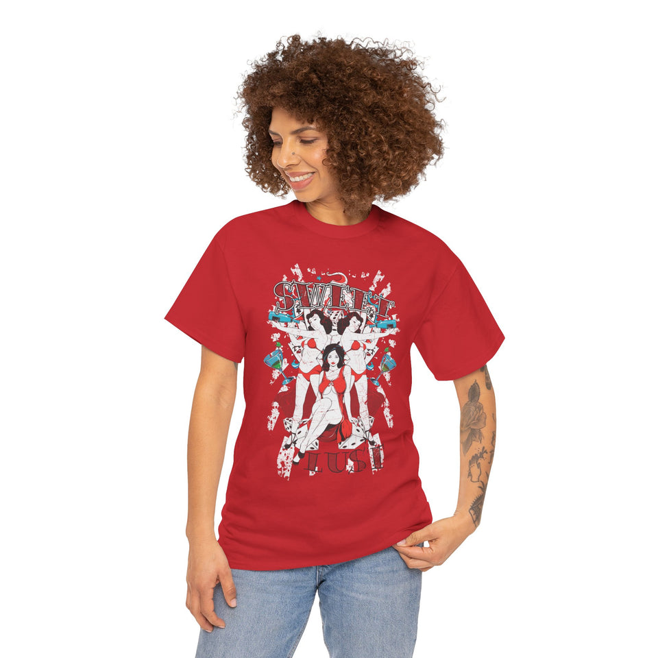 Vintage-Inspired Sweet Lust Unisex Heavy Cotton Tee