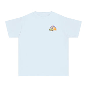 Youth Midweight Tee - Fun Dinosaur Graphic Tee for Kids