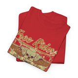 Free Riders Serendipity Unisex Heavy Cotton Tee - Stylish Graphic T-Shirt for Free Spirits