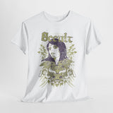 Gothic Occult Heavy Cotton Tee – Unisex Graphic Tee for Edgy Fashion Enthusiasts