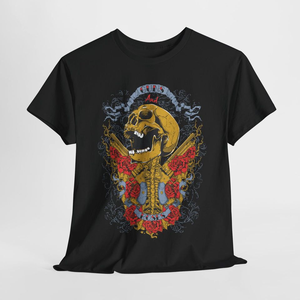 Vintage Skull Graphic Unisex Heavy Cotton Tee