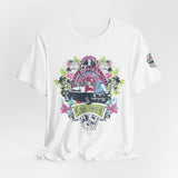 Retro Vibes Unisex Jersey Tee - Beach Cruiser Graphic