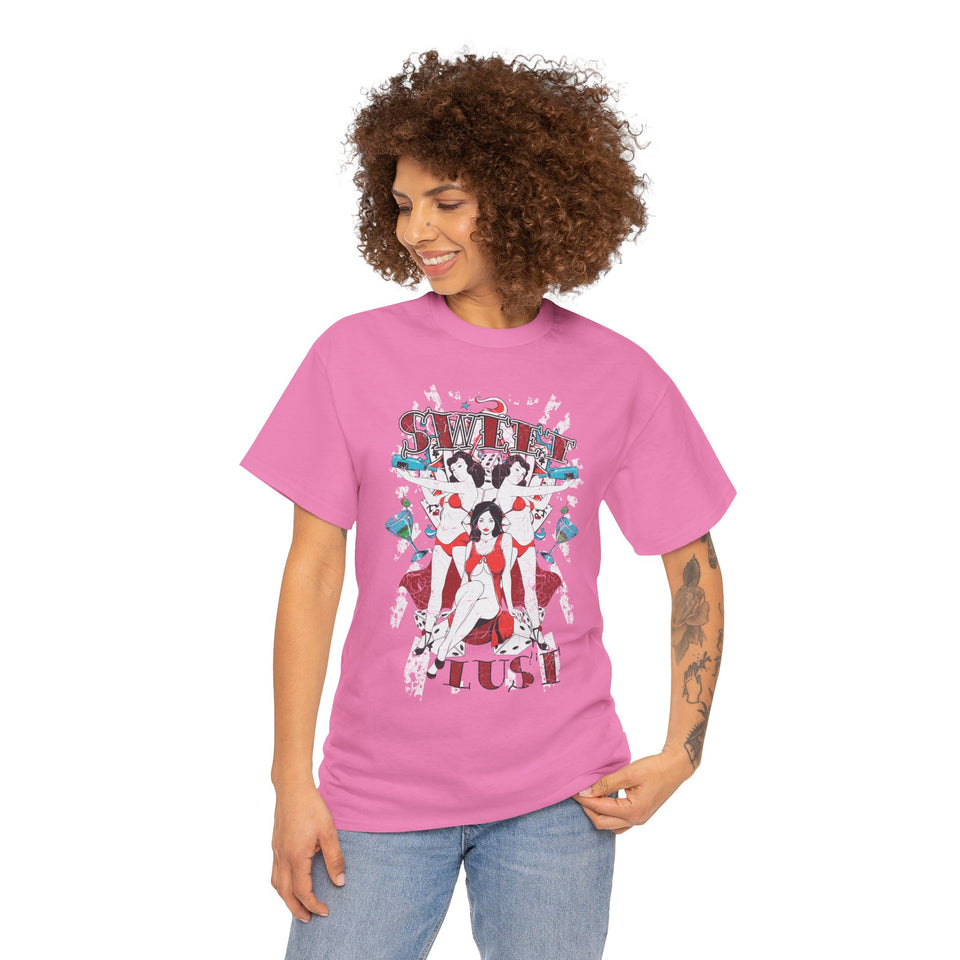 Vintage-Inspired Sweet Lust Unisex Heavy Cotton Tee