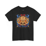 Vintage Graphic Unisex Heavy Cotton Tee - Edgy Retro Art Style