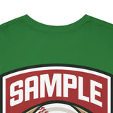 Unisex Heavy Cotton Tee - Eagle Baseball Graphic T-Shirt