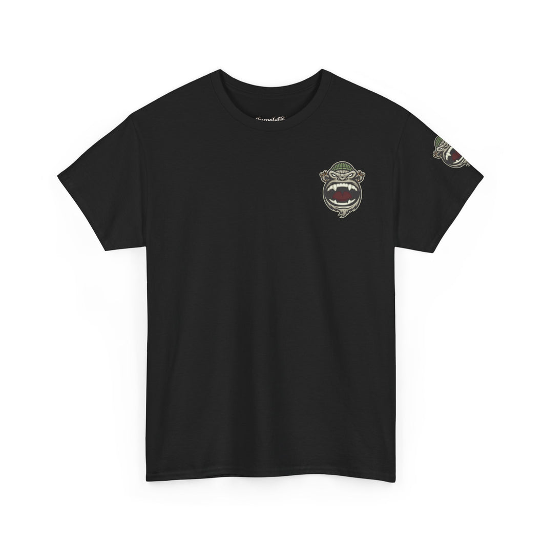 Gorilla Print Unisex Heavy Cotton Tee - Urban Streetwear