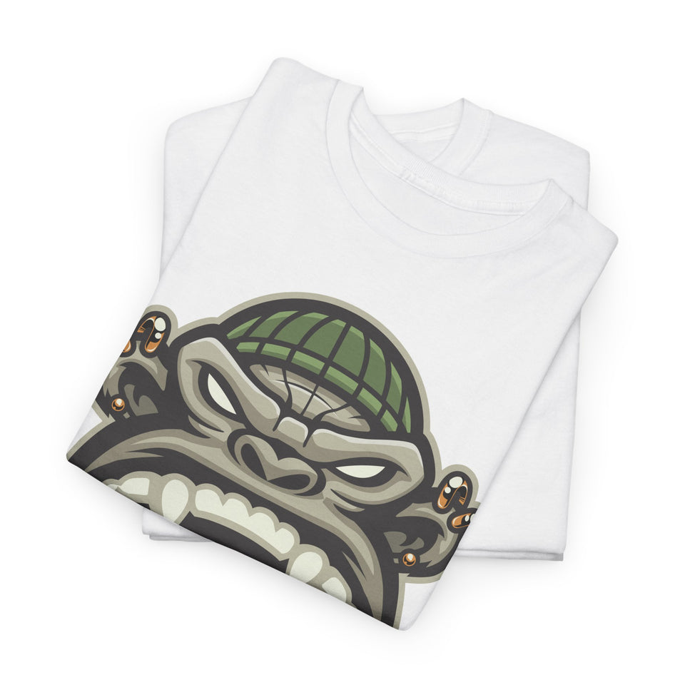 Unisex Heavy Cotton Tee - Fierce Gorilla Graphic T-Shirt
