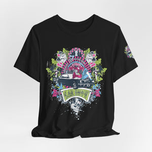 Retro Vibes Unisex Jersey Tee - Beach Cruiser Graphic
