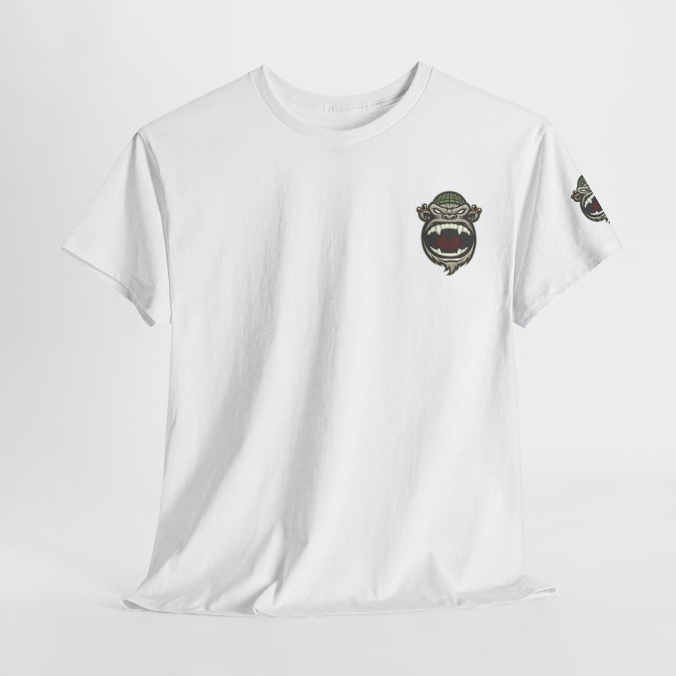 Gorilla Print Unisex Heavy Cotton Tee - Urban Streetwear