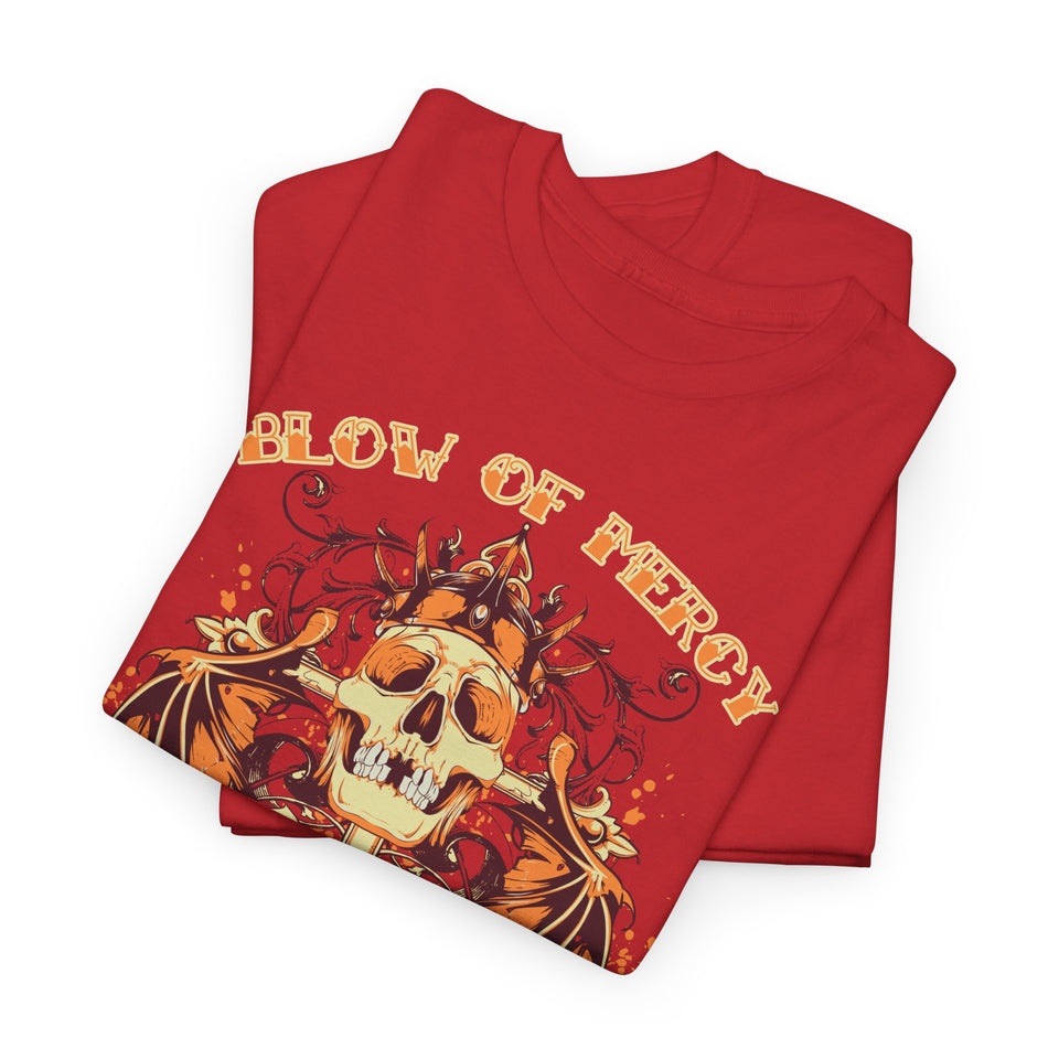 Skull Wings Graphic Tee - Blow of Mercy Design