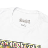 Trick or Treat Graphic Tee - Unisex Heavy Cotton T-Shirt