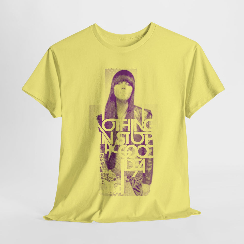 Unisex Heavy Cotton Tee - Trendy Graphic Tee for Fashion Lovers