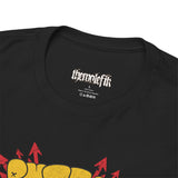 Unique Unisex Heavy Cotton Tee - Bold Graphic Art for Casual Style