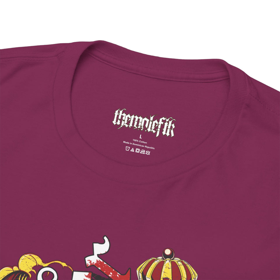 Unisex Heavy Cotton Tee - Vintage Art Graphic T-Shirt