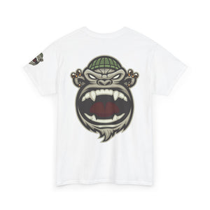 Gorilla Print Unisex Heavy Cotton Tee - Urban Streetwear