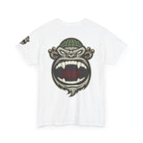 Gorilla Print Unisex Heavy Cotton Tee - Urban Streetwear