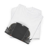 Vintage-Inspired Unisex Heavy Cotton Tee with Bold Graphic Design