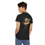 Edgy Graphic Tee - Skull & Warrior Design