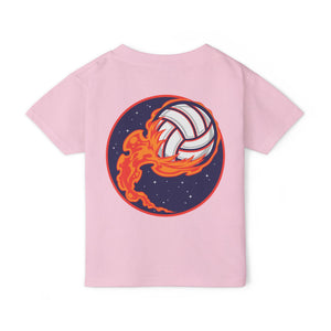 Fun Monster & Volleyball Toddler T-shirt - Playful Design for Little Adventurers
