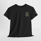Cool Black Unisex Heavy Cotton Tee with Graphic Design
