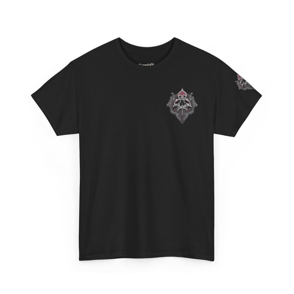 Gothic Skull Graphic Unisex Heavy Cotton Tee
