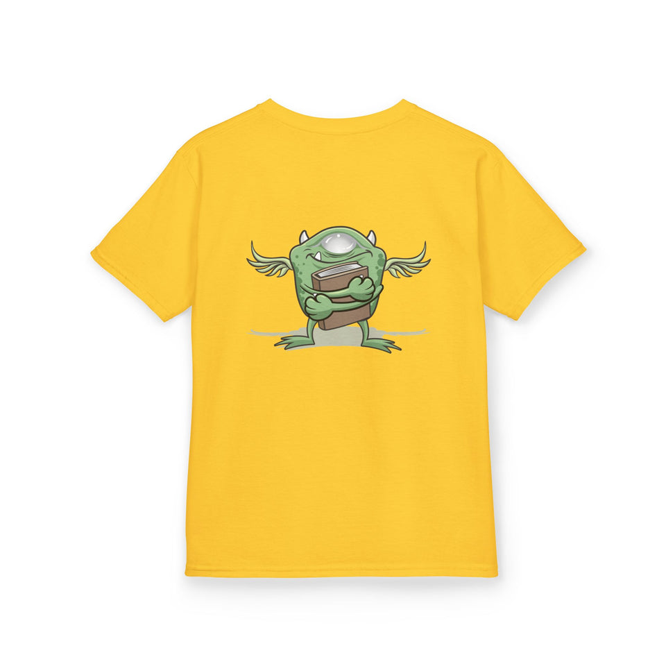 Kids Fun Adventure Tee - Cute Airplane and Monster Design