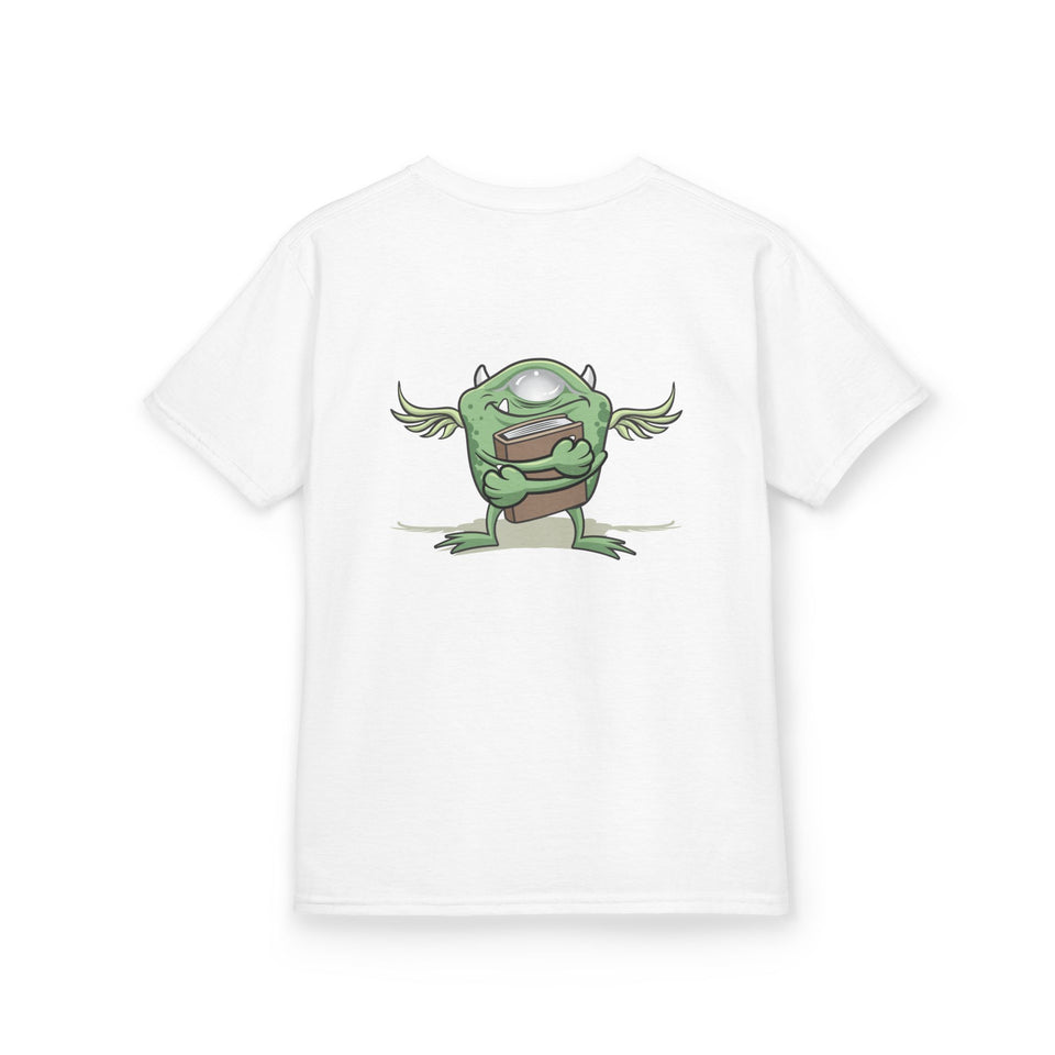Kids Fun Adventure Tee - Cute Airplane and Monster Design
