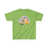 Kids Fun Adventure Tee - Cute Airplane and Monster Design