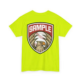 Unisex Heavy Cotton Tee - Eagle Baseball Graphic T-Shirt