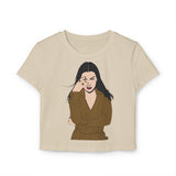 Chic Women's Baby Tee - Trendy Graphic Tee for Fashion Lovers