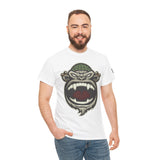 Unisex Heavy Cotton Tee - Fierce Gorilla Graphic T-Shirt