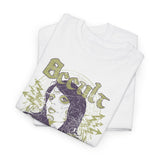 Gothic Occult Heavy Cotton Tee – Unisex Graphic Tee for Edgy Fashion Enthusiasts