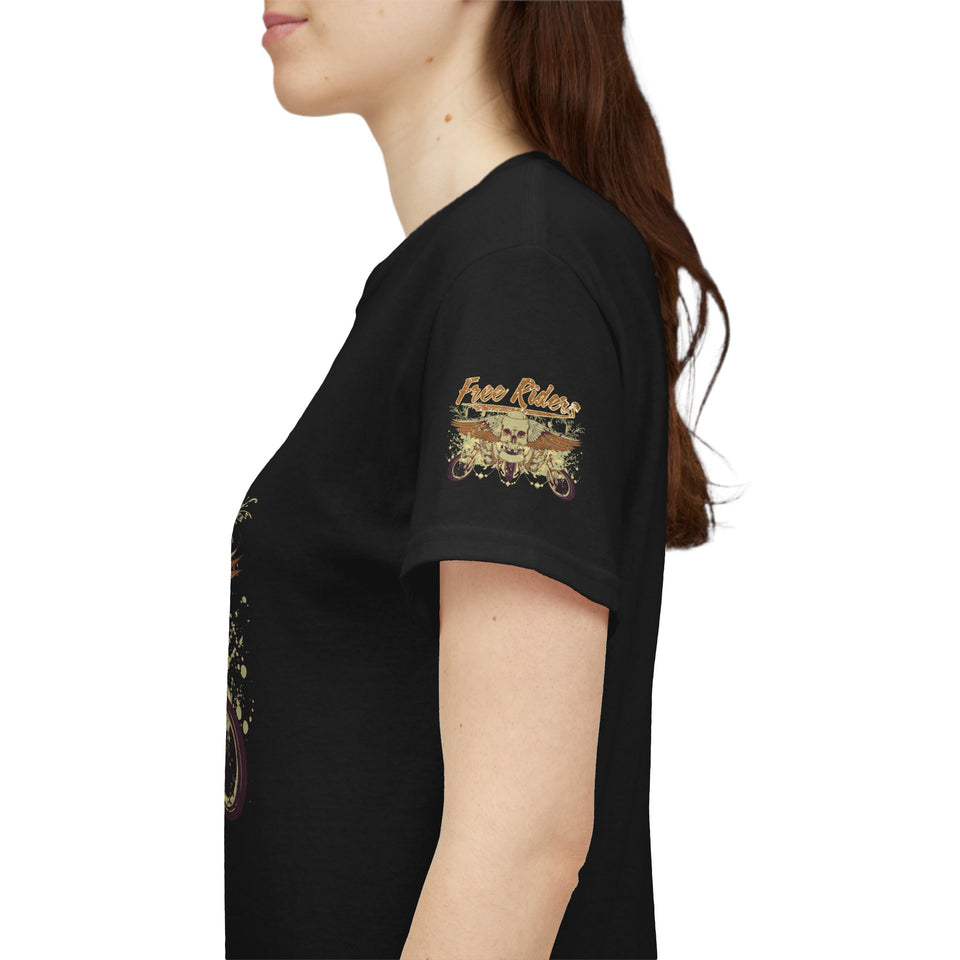 Free Riders Serendipity Unisex Heavy Cotton Tee - Stylish Graphic T-Shirt for Free Spirits