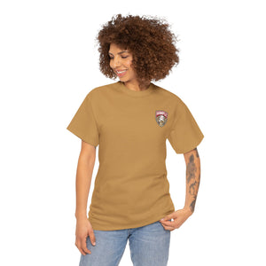 Unisex Heavy Cotton Tee - Eagle Baseball Graphic T-Shirt