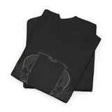 Vintage-Inspired Unisex Heavy Cotton Tee with Bold Graphic Design