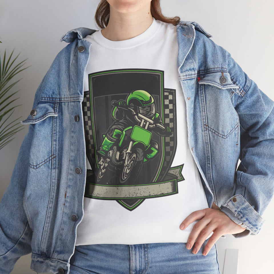 Racing Graphic Unisex Heavy Cotton Tee - Perfect for Motorsports Fans