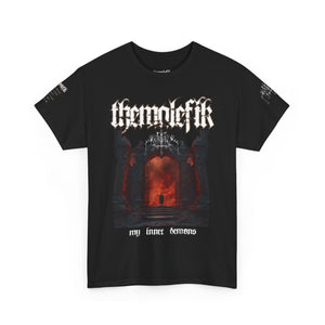 ThemalefiK - 'My Inner Demons' Gothic Unisex Heavy Cotton Tee  Design