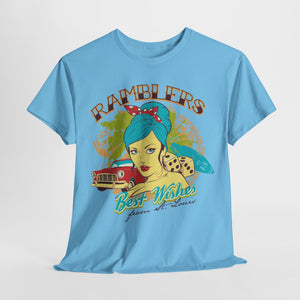 Vintage-Inspired Unisex Cotton Tee - "Best Wishes from St. Louis"